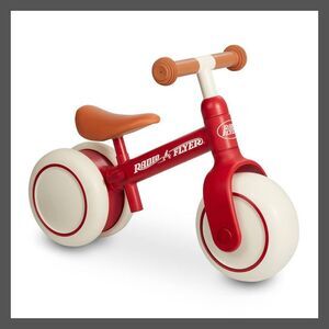 Radio Flyer -  Steady Start 8'' Kids' Balance Bike -  Red